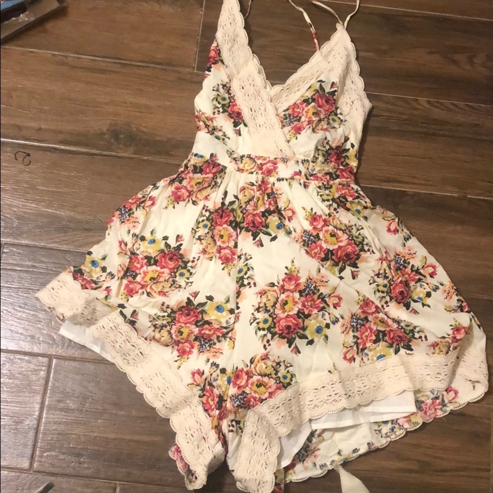 Floral romper